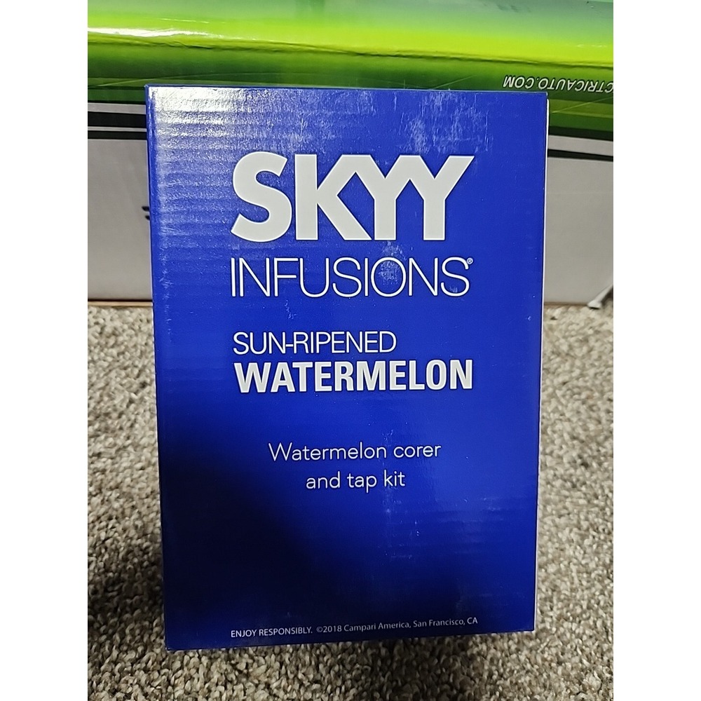 Skyy Vodka Infusions Sun-Ripened Watermelon corer and tap kit (New)